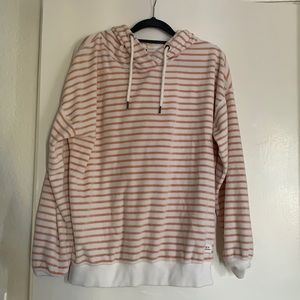 Roxy Velour Hoodie - Cafe creme zoupla horizontal